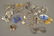15 PIECES VINTAGE STERLING SILVER JEWELRY