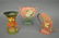 3 ROSEVILLE POTTERY VASES; 8 1/2" AND SMALLER