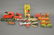 TIN LITHOGRAPHED TOY VEHICLES AND PLANES