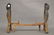 PAIR OF ANTIQUE OWL ANDIRONS WITH GLASS EYES - 2