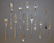10 FANCY STERLING SILVER LEMON FORKS