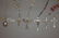 8 STERLING SILVER CRYSTAL ROSARY NECKLACES - 2