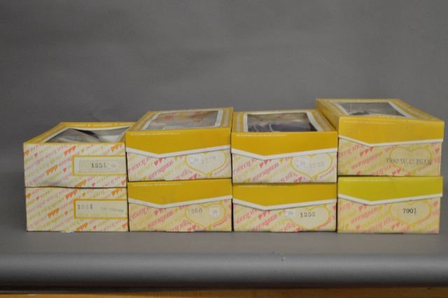 8 EFFANBEE DOLLS IN BOXES: 8 EFFANBEE DOLLS IN BOXES
