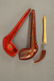 10 PAIRS ANTIQUE GLASSES, RAZORS, AND PIPES - 4