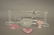 8 SIGNED GLASSWARE PIECES, ROSENTHAL, BACCARAT, STEUBEN