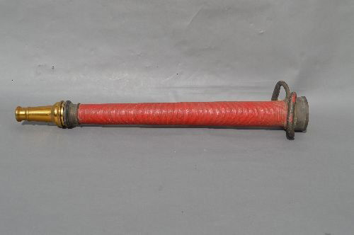 30" TURN OF CENTURY BRASS FIRE HOSE NOZZLE (1 of 1)