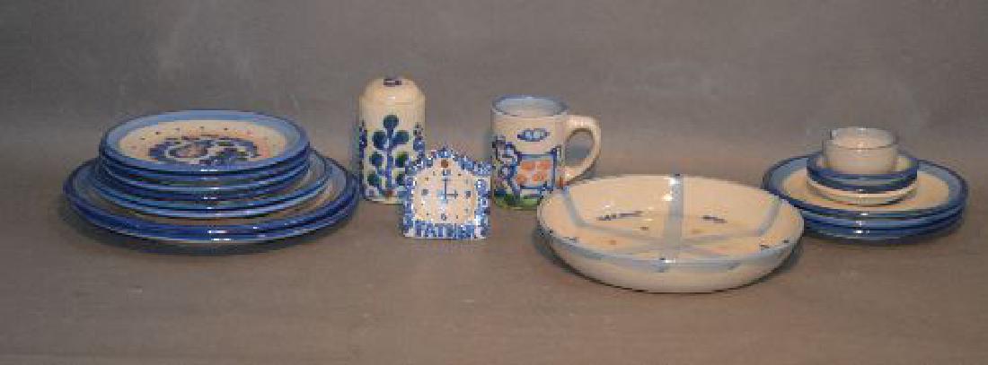 27 PIECES M.A. HADLEY KENTUCKY POTTERY (1 of 3)