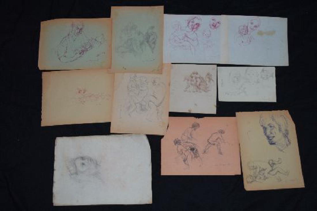 20 WILLIAM MEYEROWITZ FIGURAL STUDIES. 10 (1 of 6)