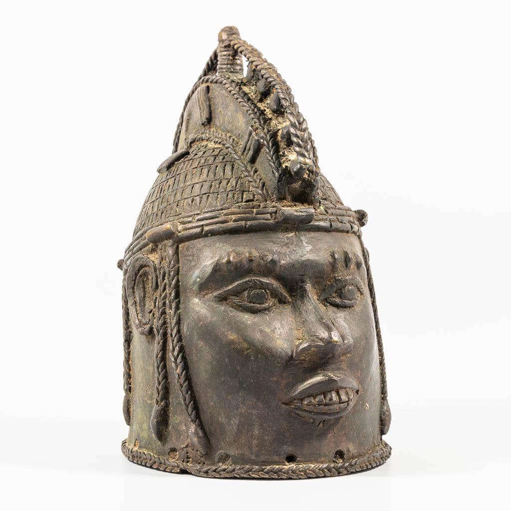 An African bronze mask. (1 of 12)