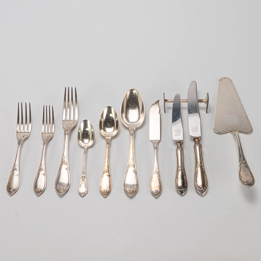 A silver-plated flatware cutler, Wiskemann Brussels, (1 of 20)