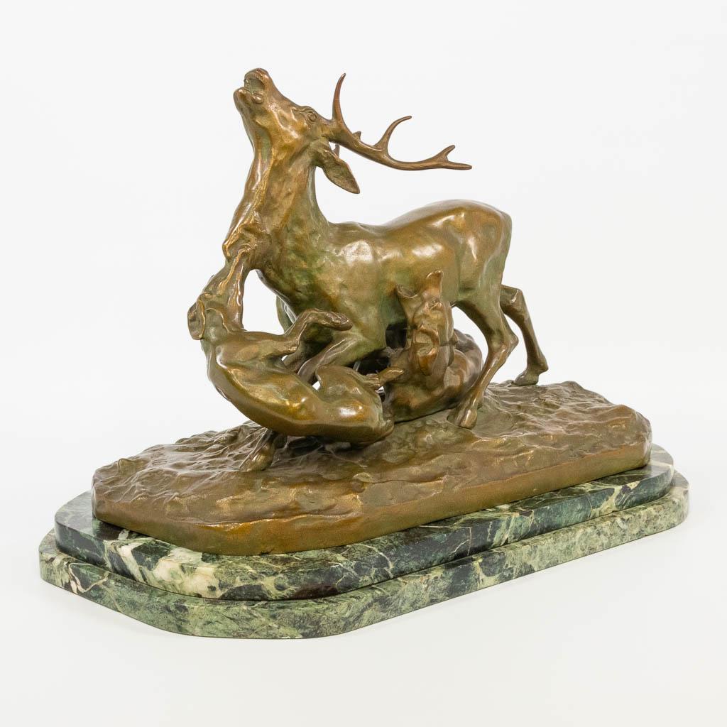 Pierre-Jules MENE (1810-1879) 'The hunt for a deer', (1 of 13)