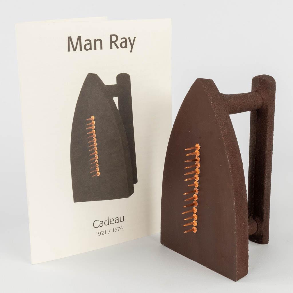 MAN RAY (1890-1976) 'Cadeau' (c. 1972) (L:10 x W:10 x H:16 cm): MAN RAY (1890-1976) 'Cadeau' (c. 1972). In the original packaging and comes with the original documents.