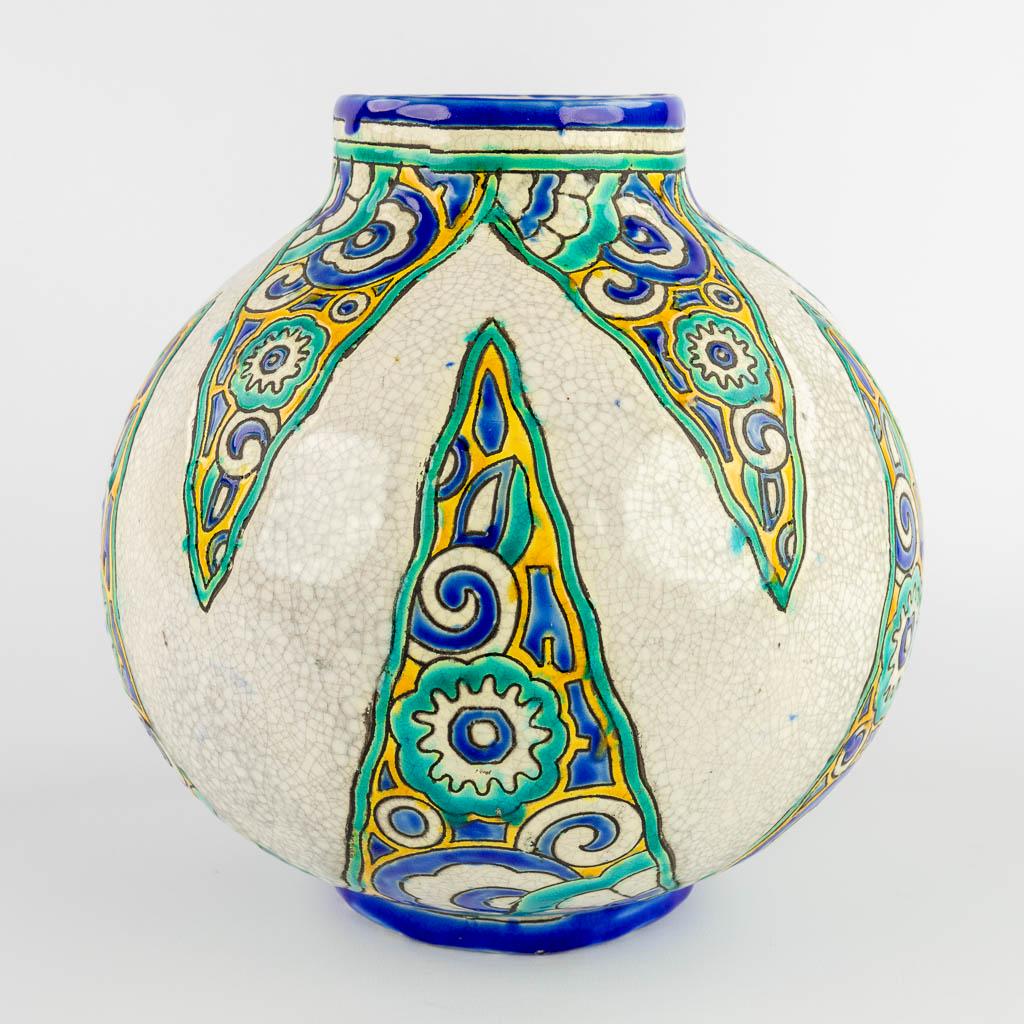 Charles CATTEAU (1880-1966) 'Vase', decor 1101 (H:23 x D:23 cm) (1 of 8)