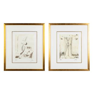 Pablo ATCHUGARRY (1954) 'Designs for a sculpture' Two lithographs. (W:26 x H:33 cm): Pablo ATCHUGARRY (1954) 'Designs for a sculpture' Two lithographs. Marked 10/15 and 64/99. Signed. - 26 x 33 cm. - 26 x 32 cm. Dimensions: (W:26 x H:33 cm)