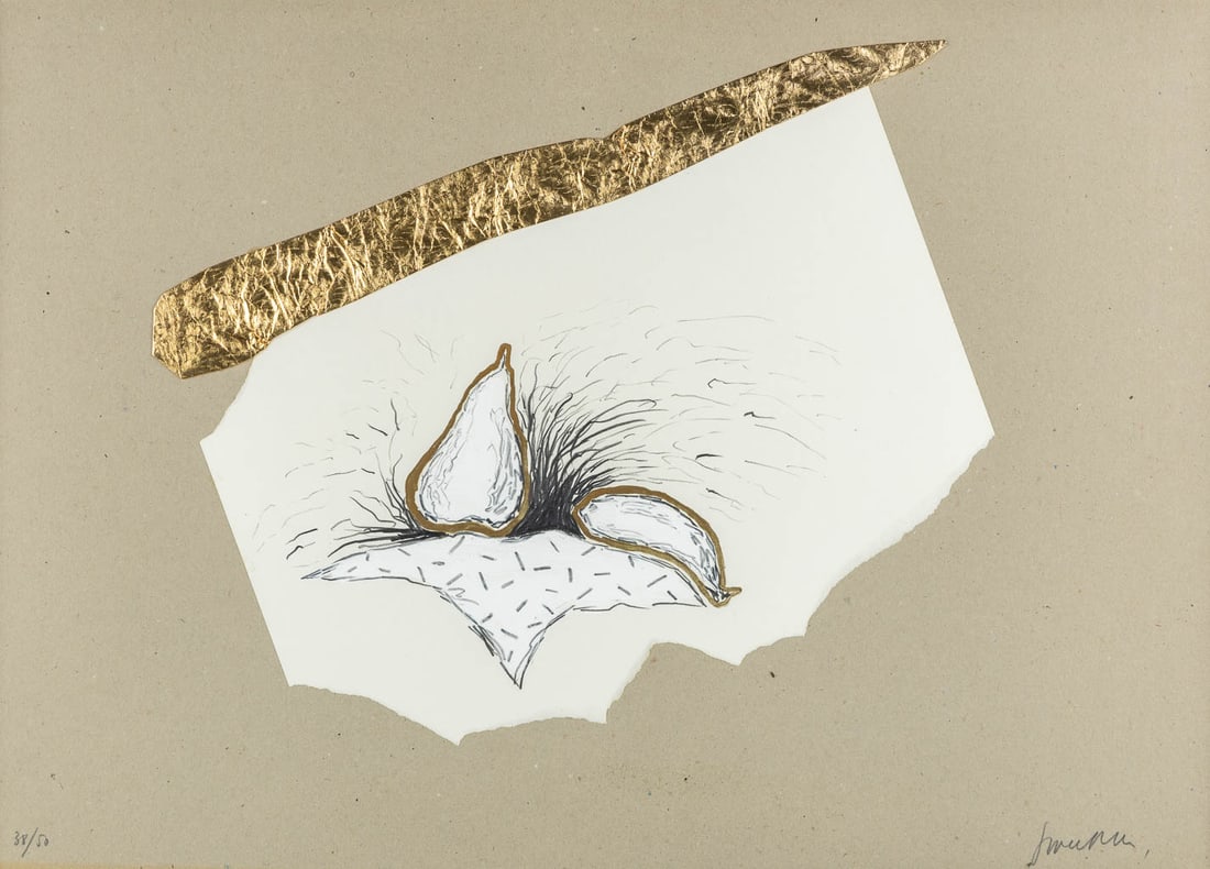 William SWEETLOVE (1949) 'Untitled' a mixed media. 38/50. (W:70 x H:50 cm): William SWEETLOVE (1949) 'Untitled' a mixed media. 38/50. Signed lower right. Dimensions: (W:70 x H:50 cm)