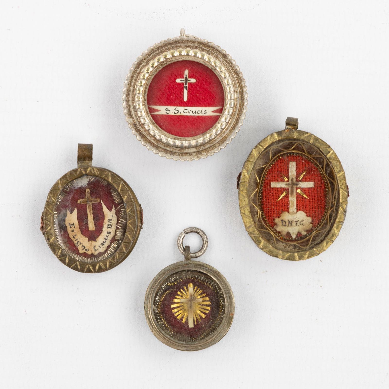 Four sealed theca with relics of the True Cross. (1 of 4)
