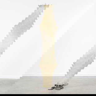 Tobia Scarpa (1935) A Floor Lamp 'Fantasma Piccolo', for Flos, Circa 1970.: Tobia Scarpa (1935) A Floor Lamp 'Fantasma Piccolo', for Flos, Circa 1970. Metal and 'Cocoon' resin. Dimensions:(W:45 x H:188 x L:47 cm)