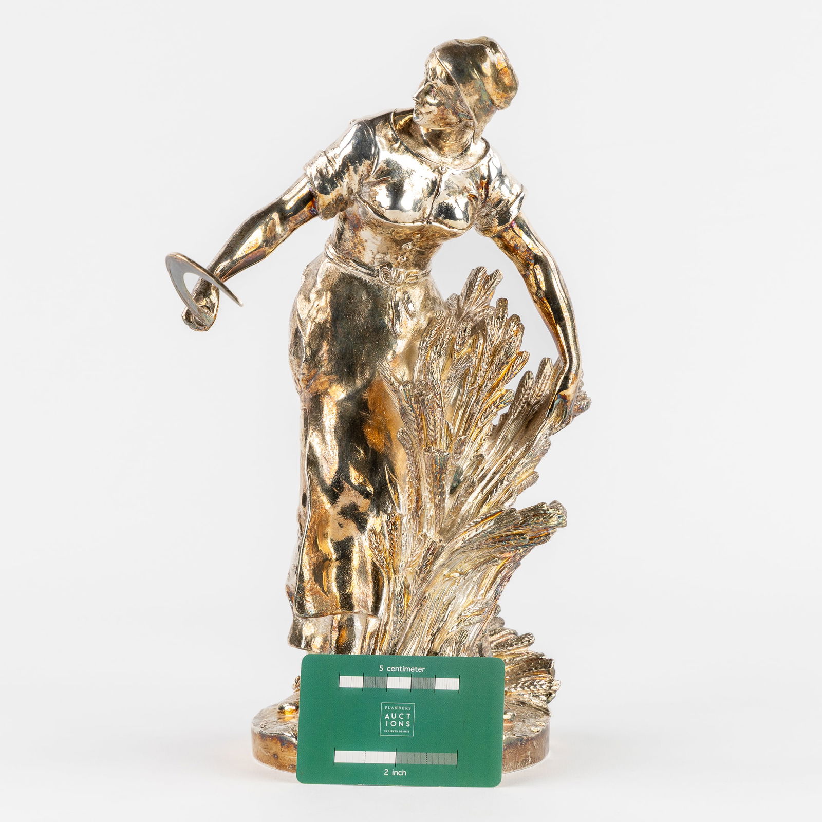 Jules Félix Coutan (1848-1939) 'The Harvest', a Trophy for Christofle & Cie. Circa 1880. (1 of 9)