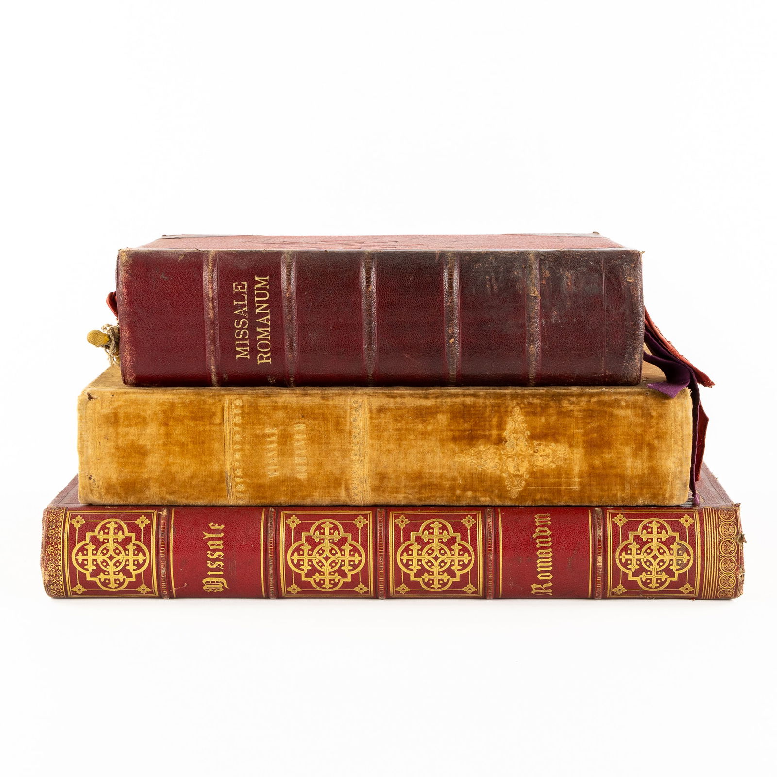 Three Missale Romanum books, 17th, 19th and 20th centuries. (1 of 8)