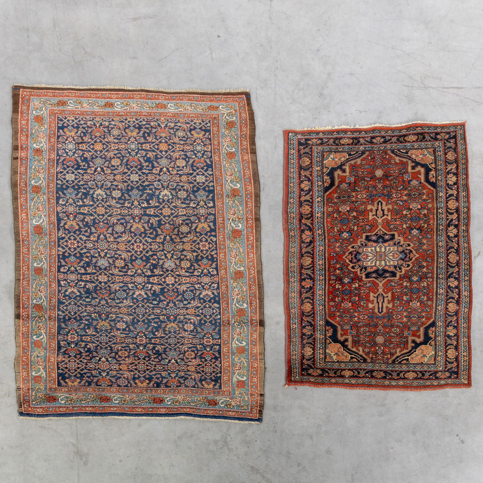 Two Oriental Handmade Carpets, Bidjar. (1 of 7)