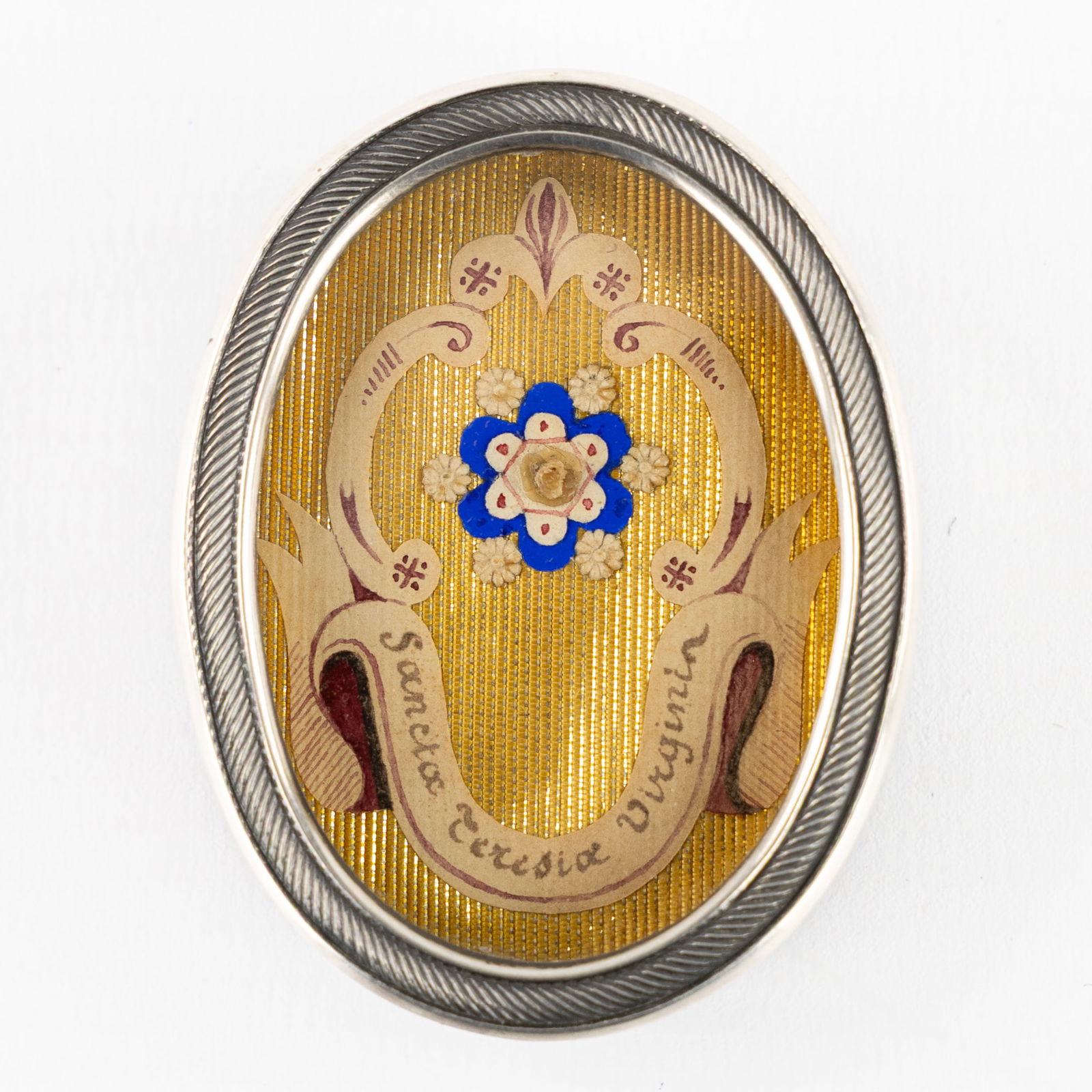 A large sealed theca with a relic of Saint Theresia of Avila. (1 of 2)