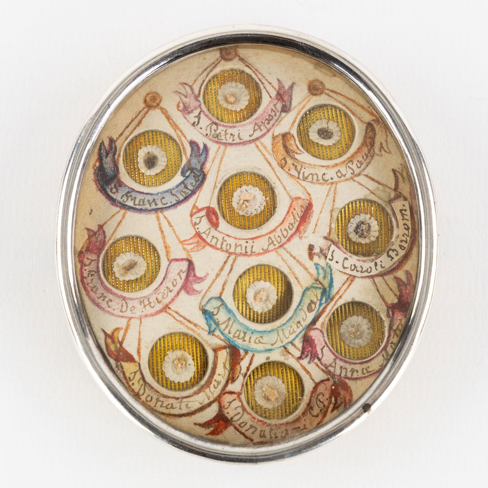 A Large Sealed Multi-Theca with Relics for the Apostle Peter and Saints. (1 of 2)