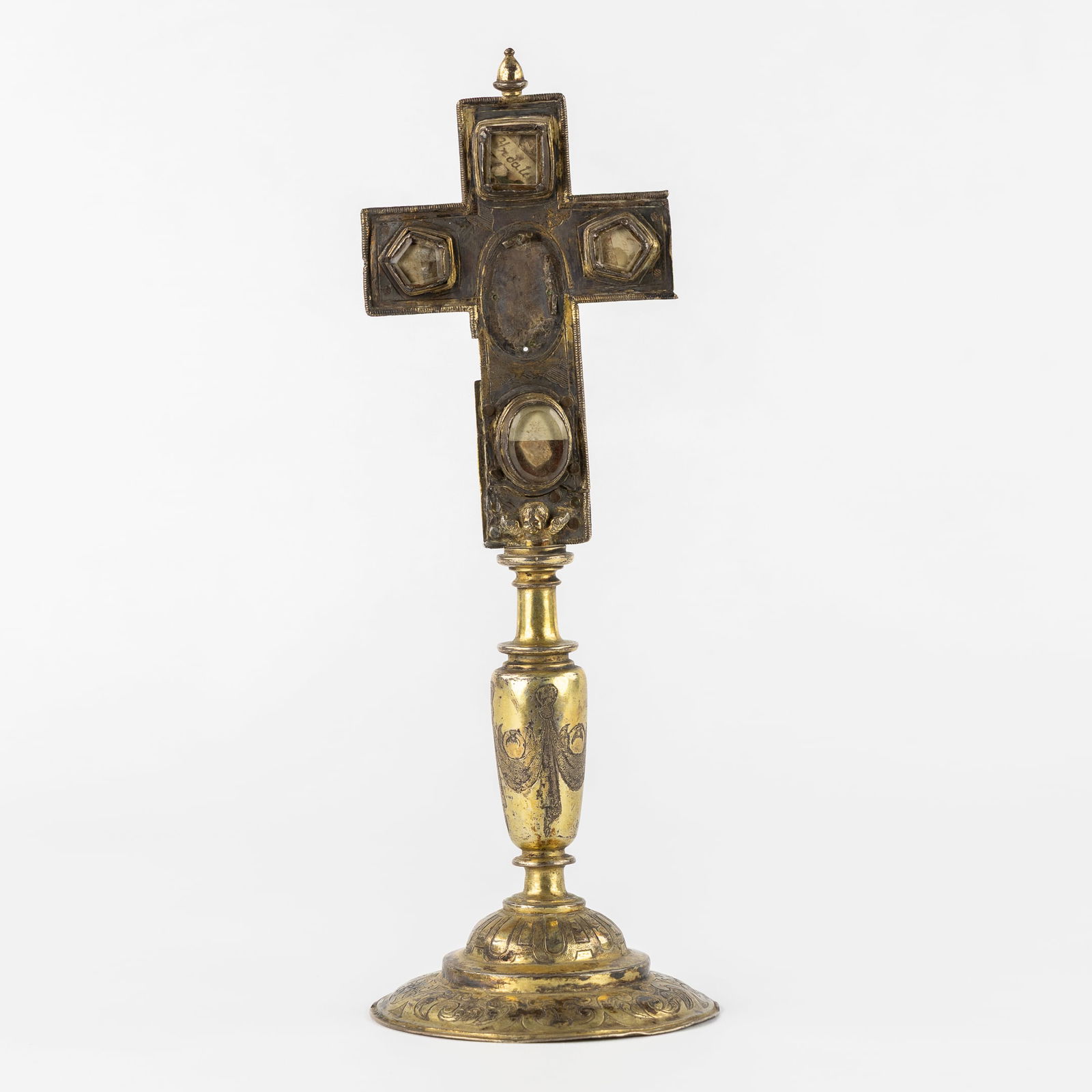 Haute Epoque, An Exceptional Silver Reliquary Crucifix, Zaragoza, Spain, 1580-1610 (1 of 6)