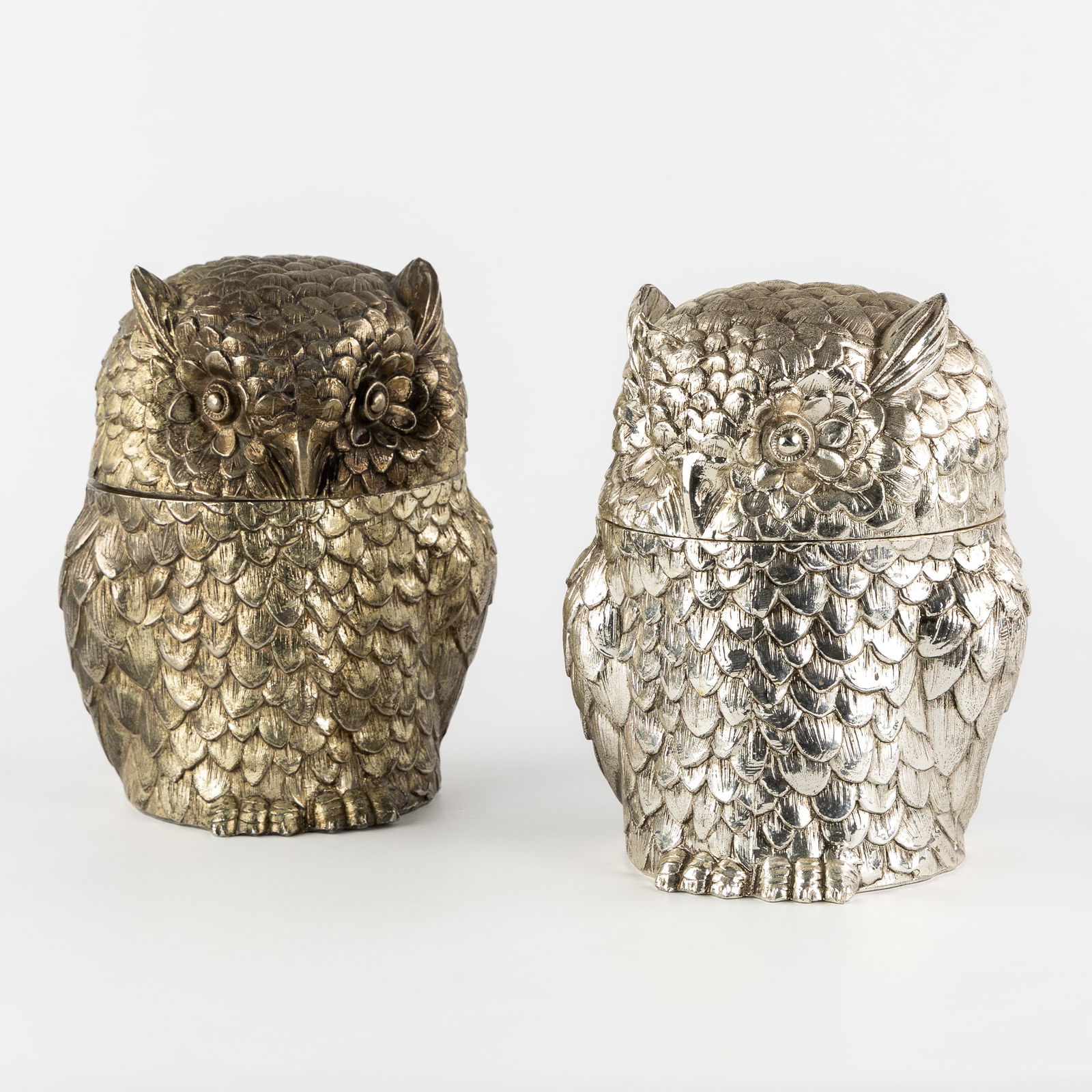 Mauro Manetti (XX) 'Owl' Two Ice-Pails. (1 of 9)