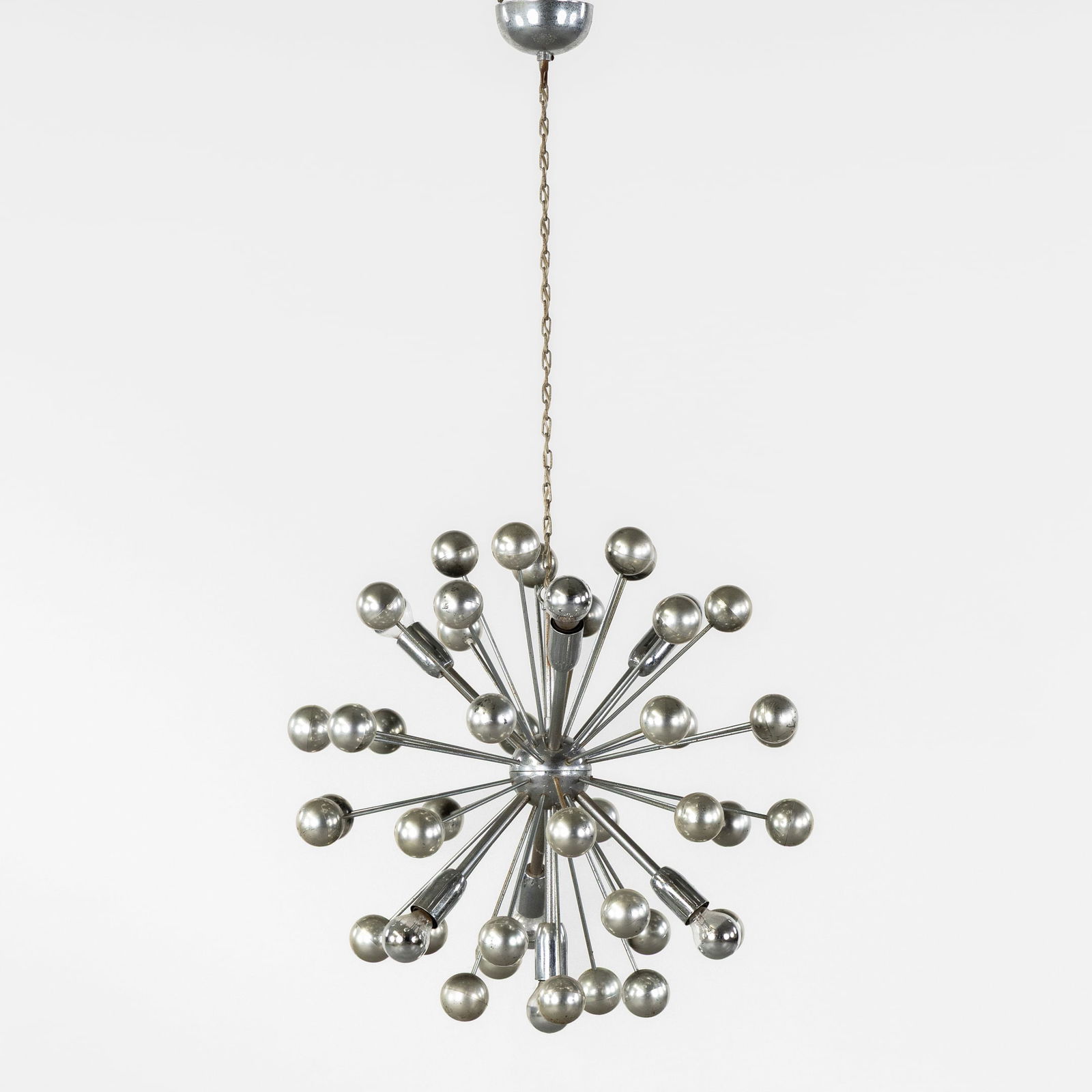 A 'Sputnik' Suspension Lamp, circa 1970. (1 of 6)