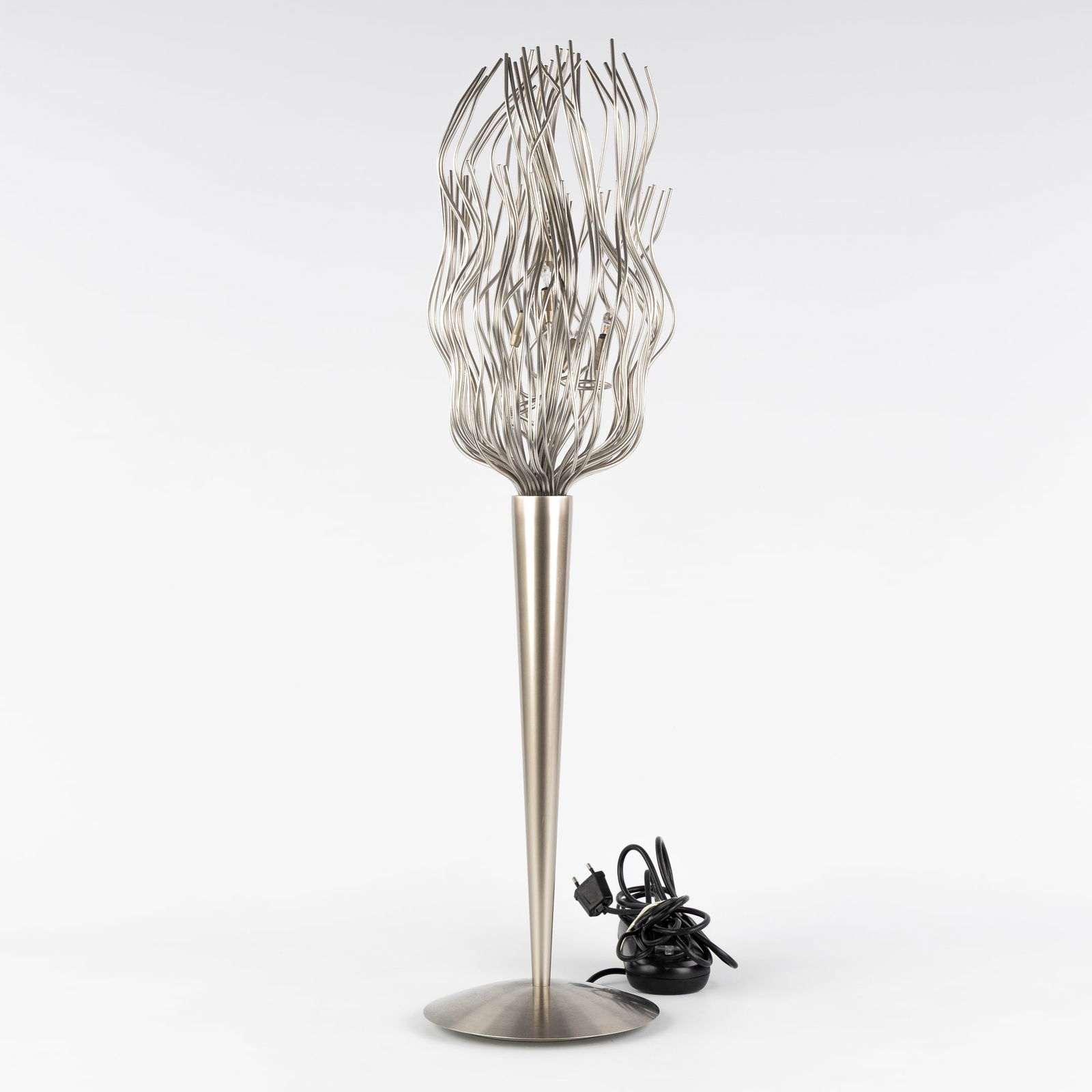 Harco Loor Design, a Table Lamp, Brushed Metal, Netherlands, circa 1990. (1 of 7)