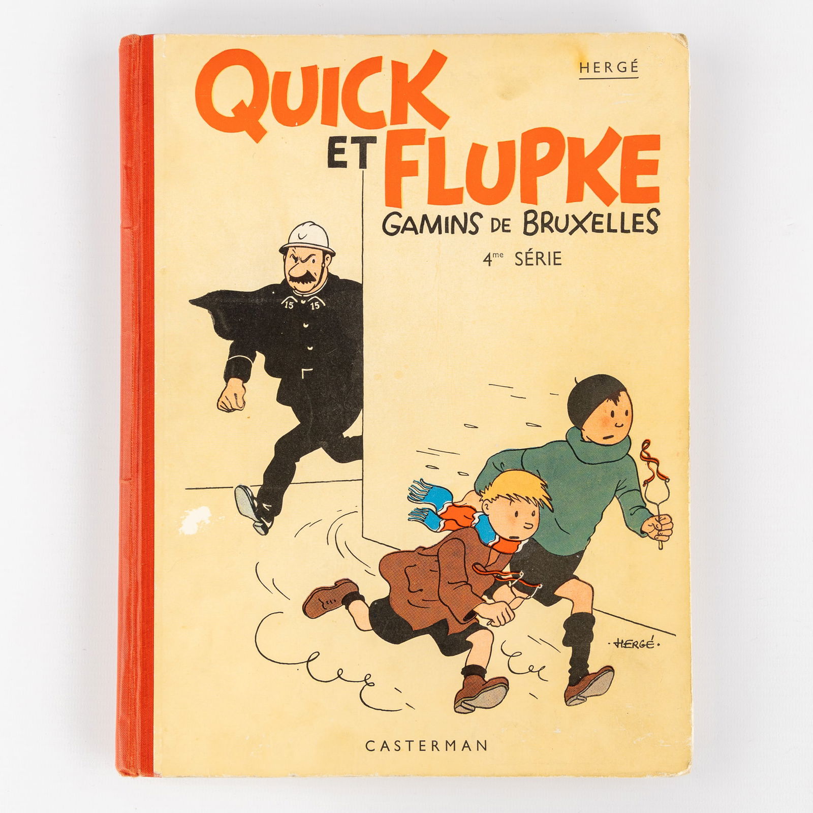 Hergé, Quick et Flupke, Gamins de Bruxelles, 4e série, 1937.: Hergé, Quick et Flupke, Gamins de Bruxelles, 4e série, 1937.
