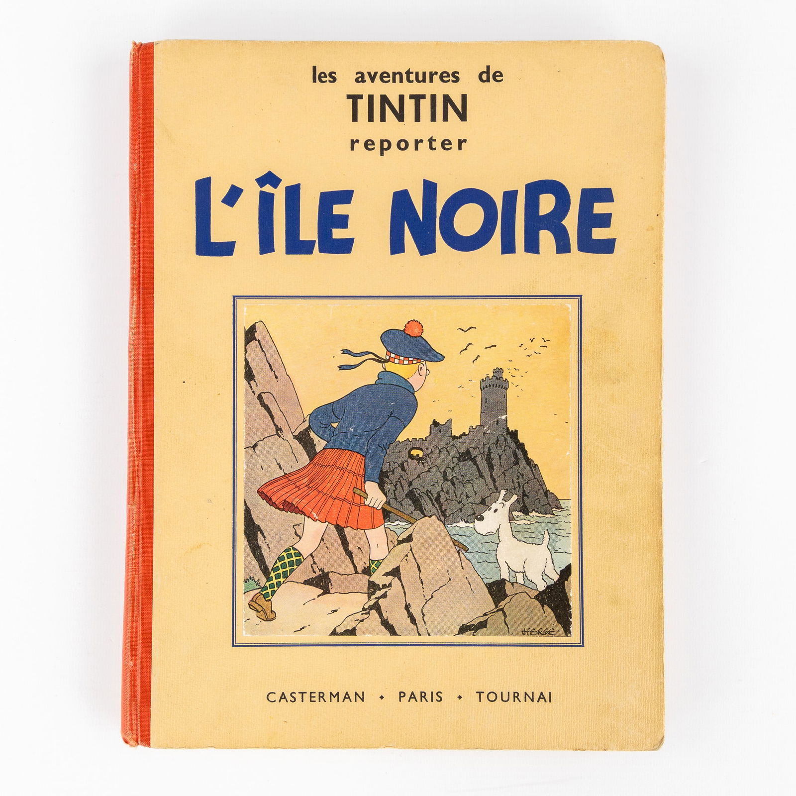 Hergé, Les Aventures de Tintin, L'Ile Noire, first edition, 1938. (1 of 9)
