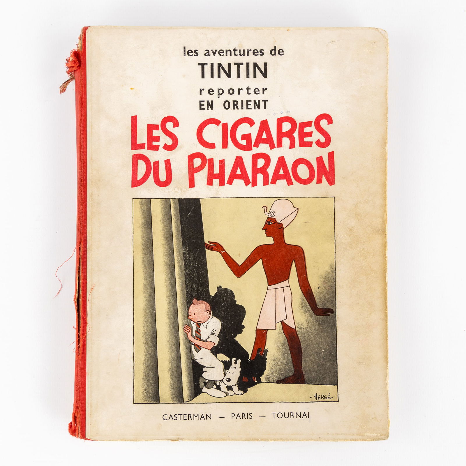Hergé, Les Aventures de Tintin, Les Cigares du Pharaon, 1937. (1 of 9)