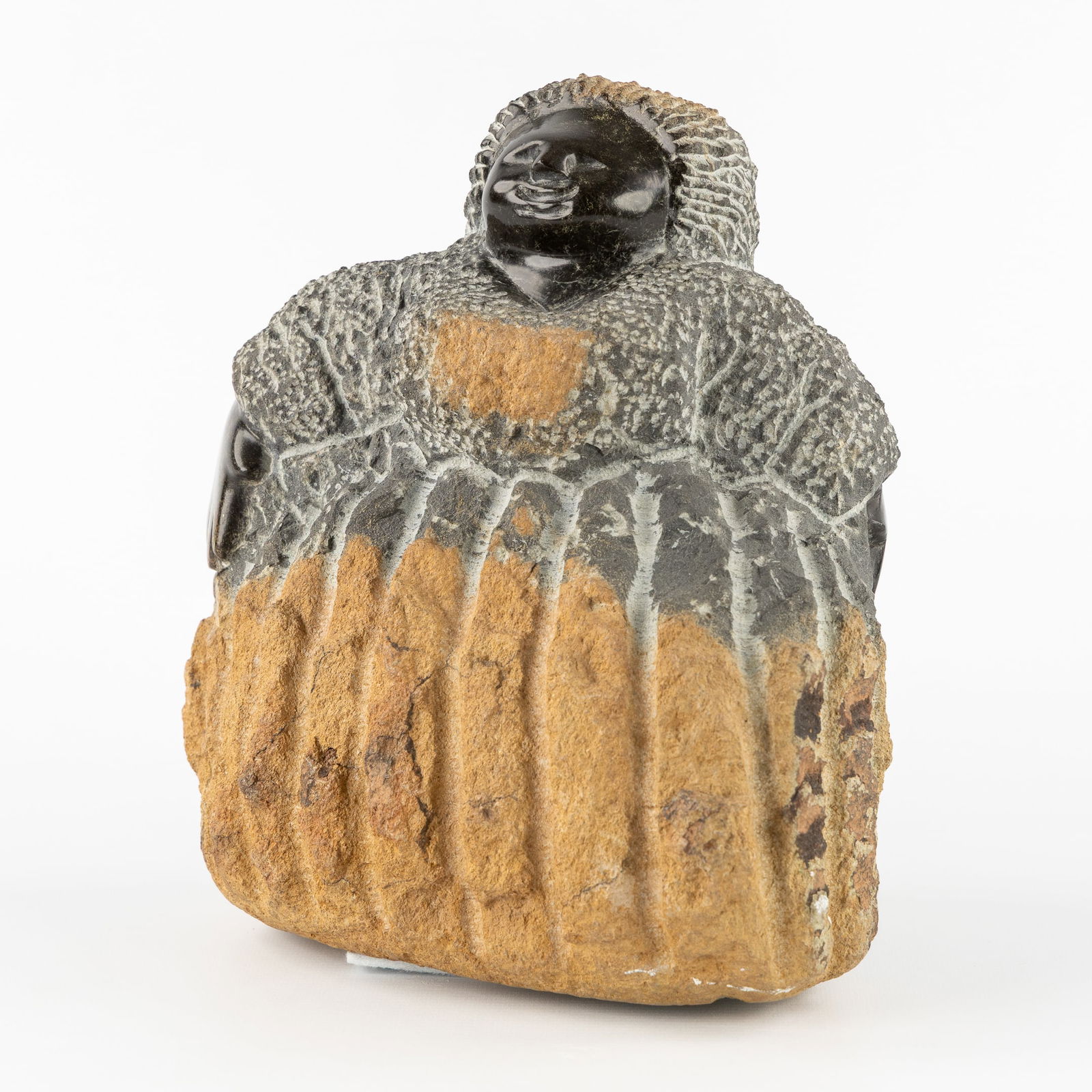 Colleen Madamombe (1964-2009) 'Woman', sculptured natural stone, Zimbabwe. (1 of 7)