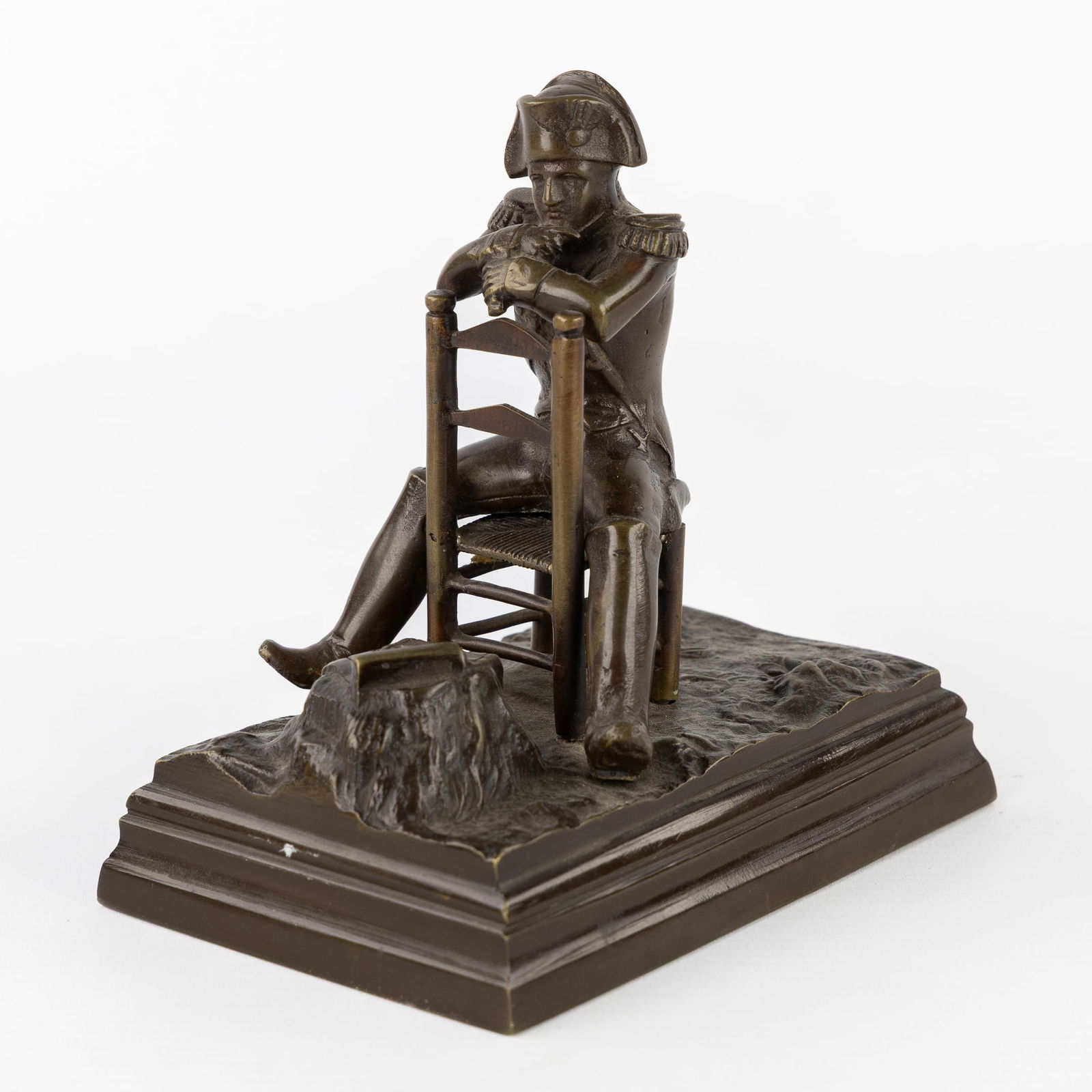 A Bronze sculpture of Napoleon, "Veille De La Bataille D'Austerlitz." (1 of 7)