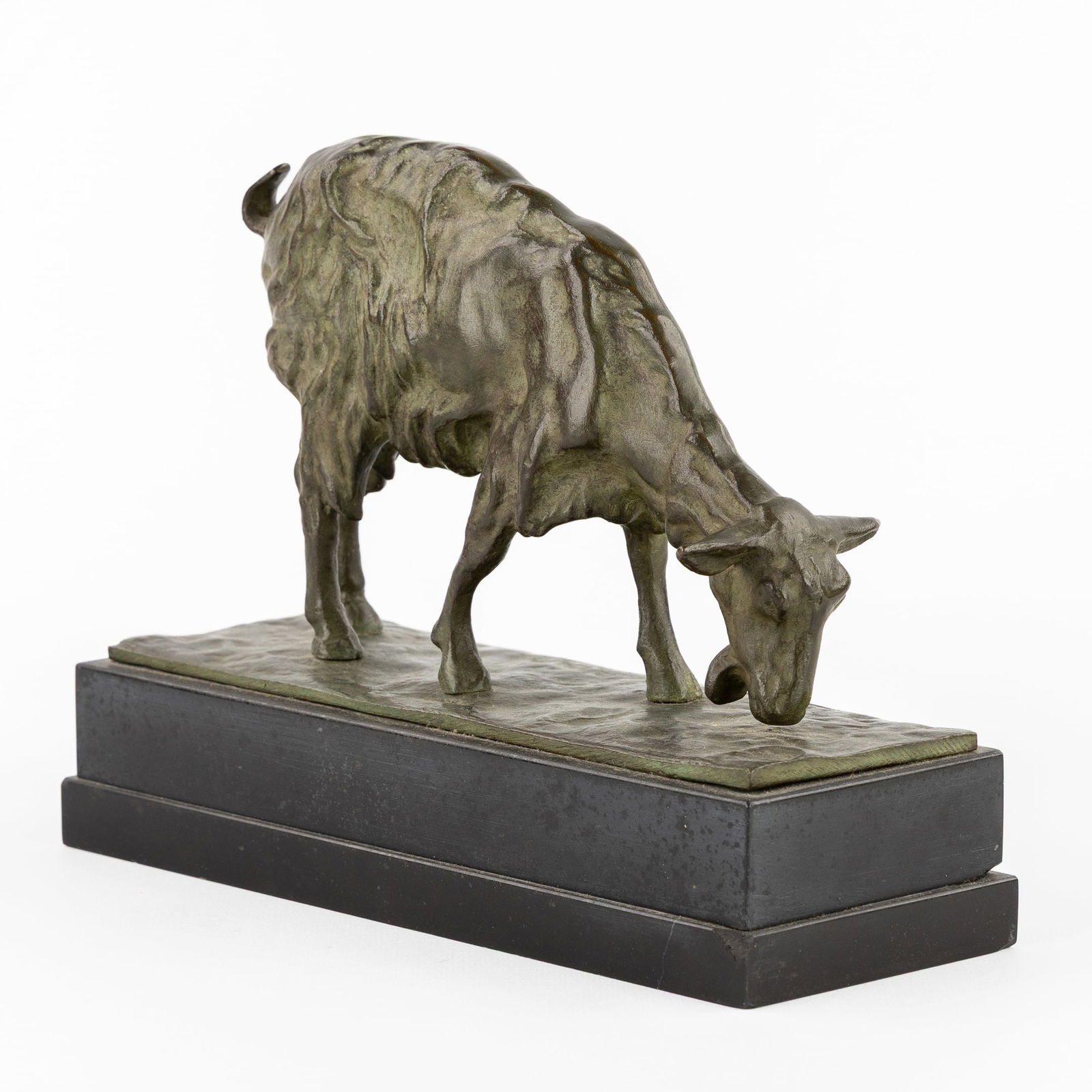After Pierre-Jules Mene (1810-1879) 'Goat', Patinated Bronze. (1 of 7)