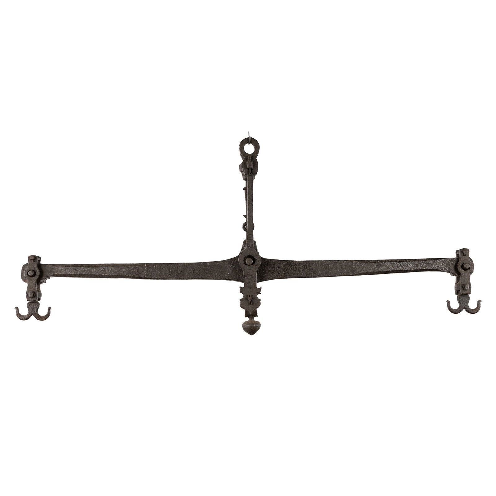 An Antique Wrought Iron Balance or Scale, dated 1641. (1 of 5)