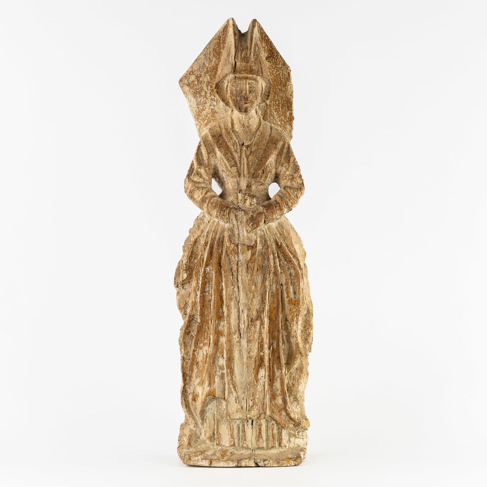 Mary of Burgundy, a wooden sculpture, 17th/18th C. (1 of 8)
