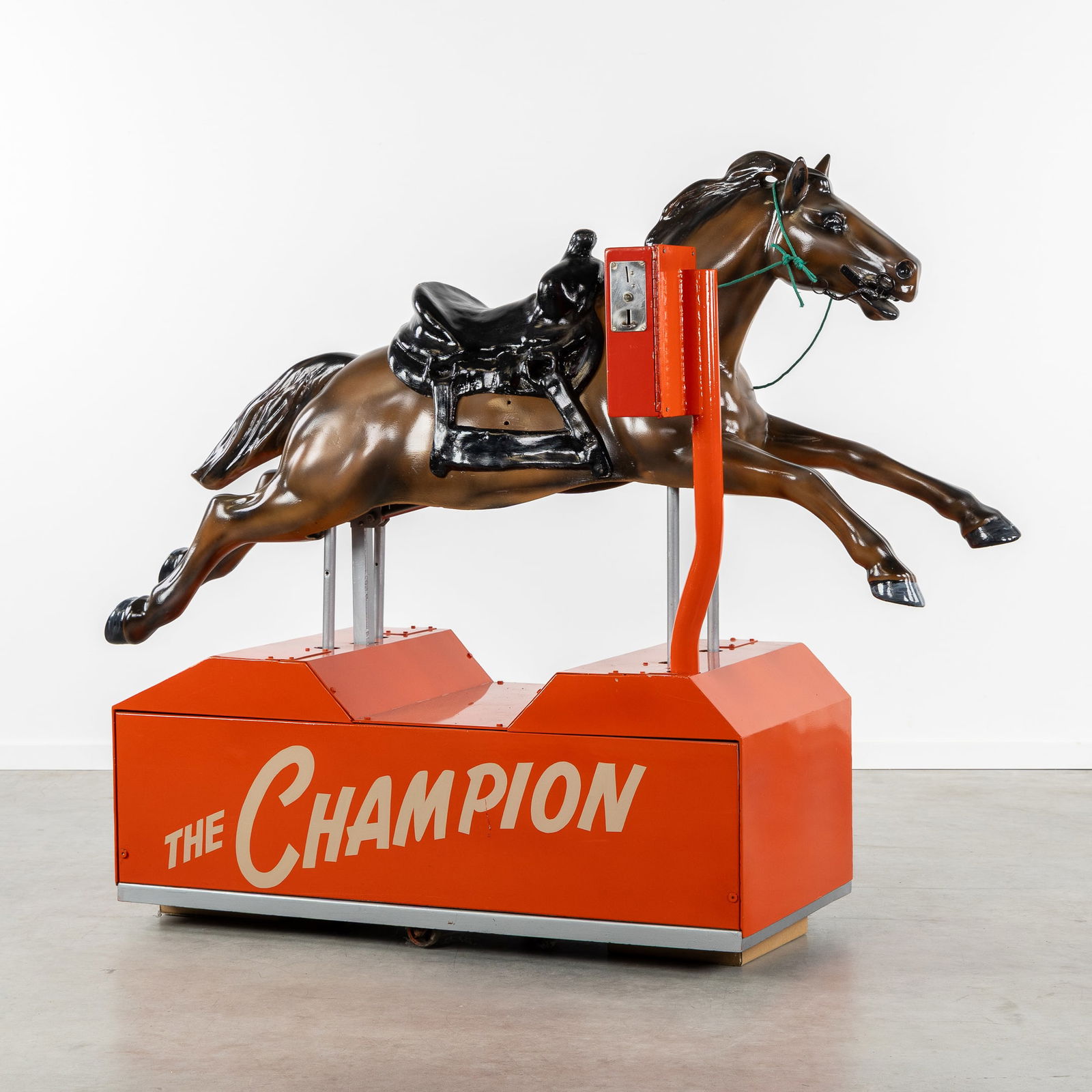 'The Champion', a Rocking Horse Machine or Kiddie Ride, circa 1950. (1 of 8)