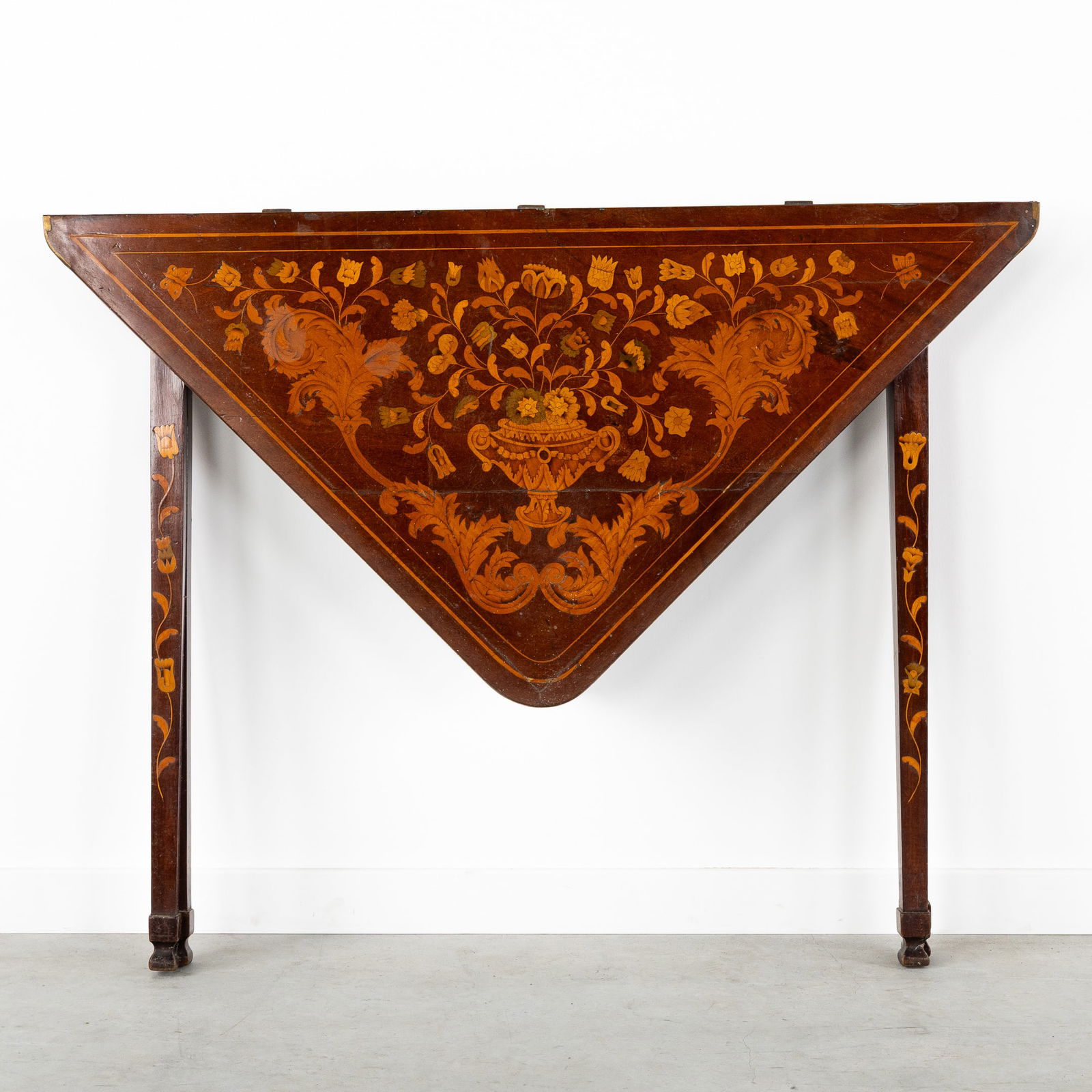 An Antique Gaming Table, Marquetry, 19th C. (1 of 6)