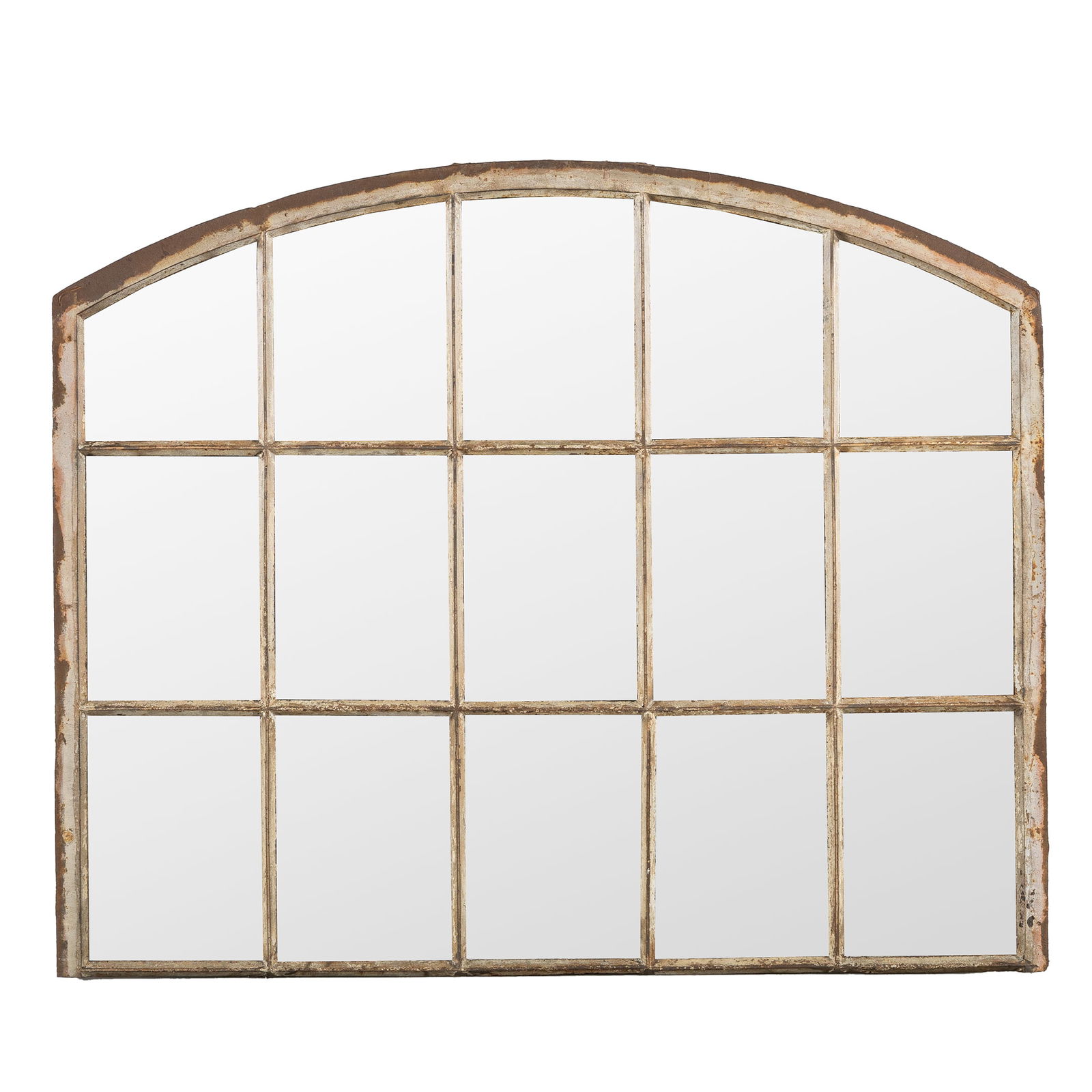 Flamant Home Interiors, An Industrial Mirror, Cast Iron. (1 of 5)