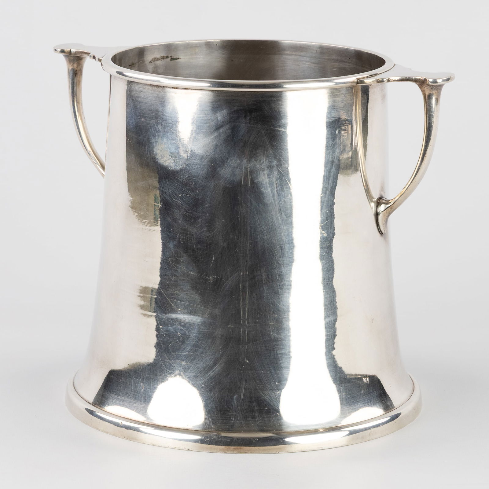 Christofle, An Art Nouveau Ice Bucket, Silver-Plated Metal, Metal Blanc, circa 1900. (1 of 8)