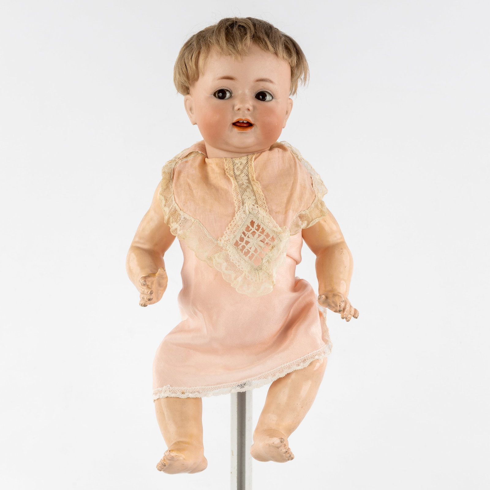 Kämmer & Reinhardt 122, a German character doll, biscuit porcelain head and composite body, (1 of 7)