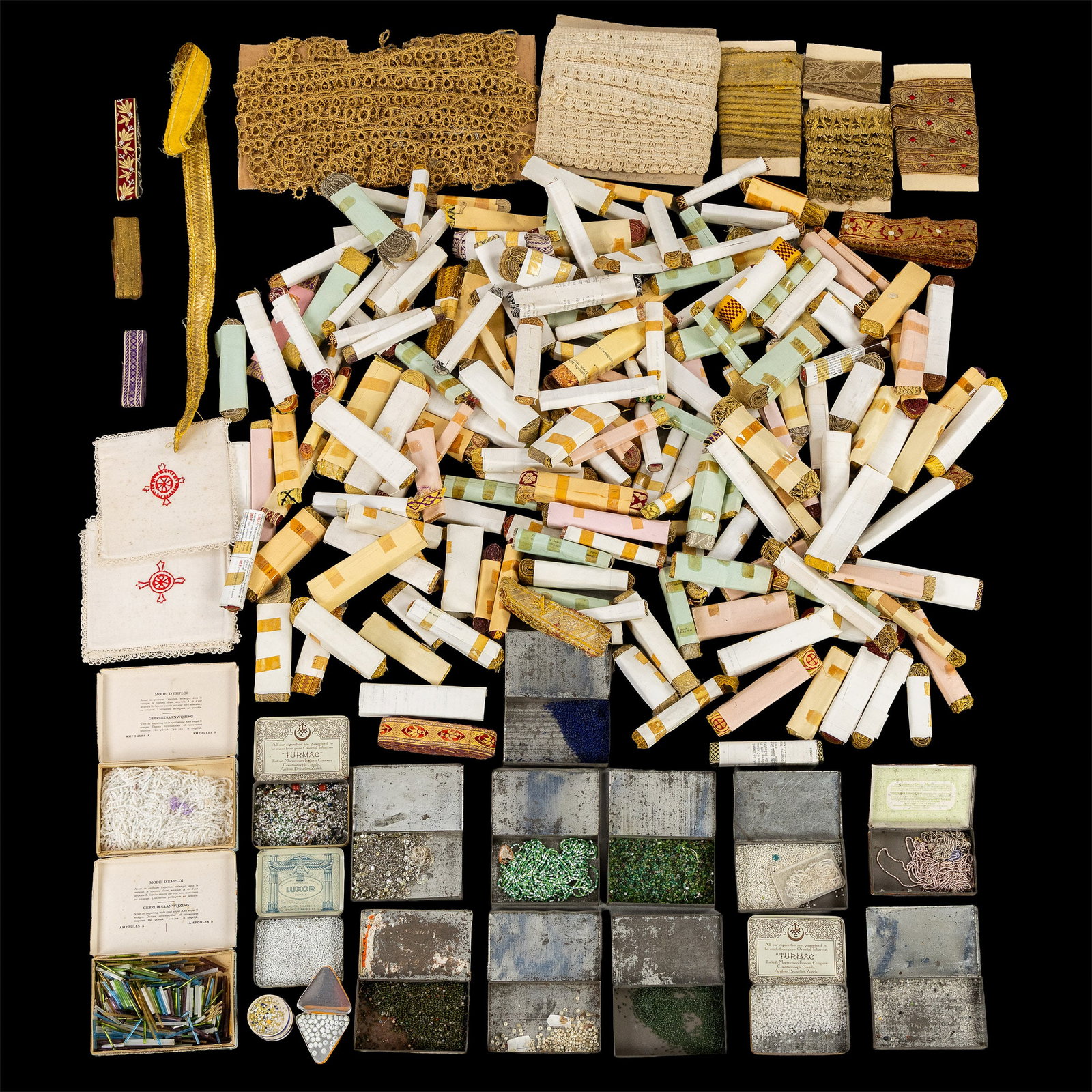 Lithurgical Vestments: a collection of components for chasubles, embroidery and liturgical textiles. (1 of 7)