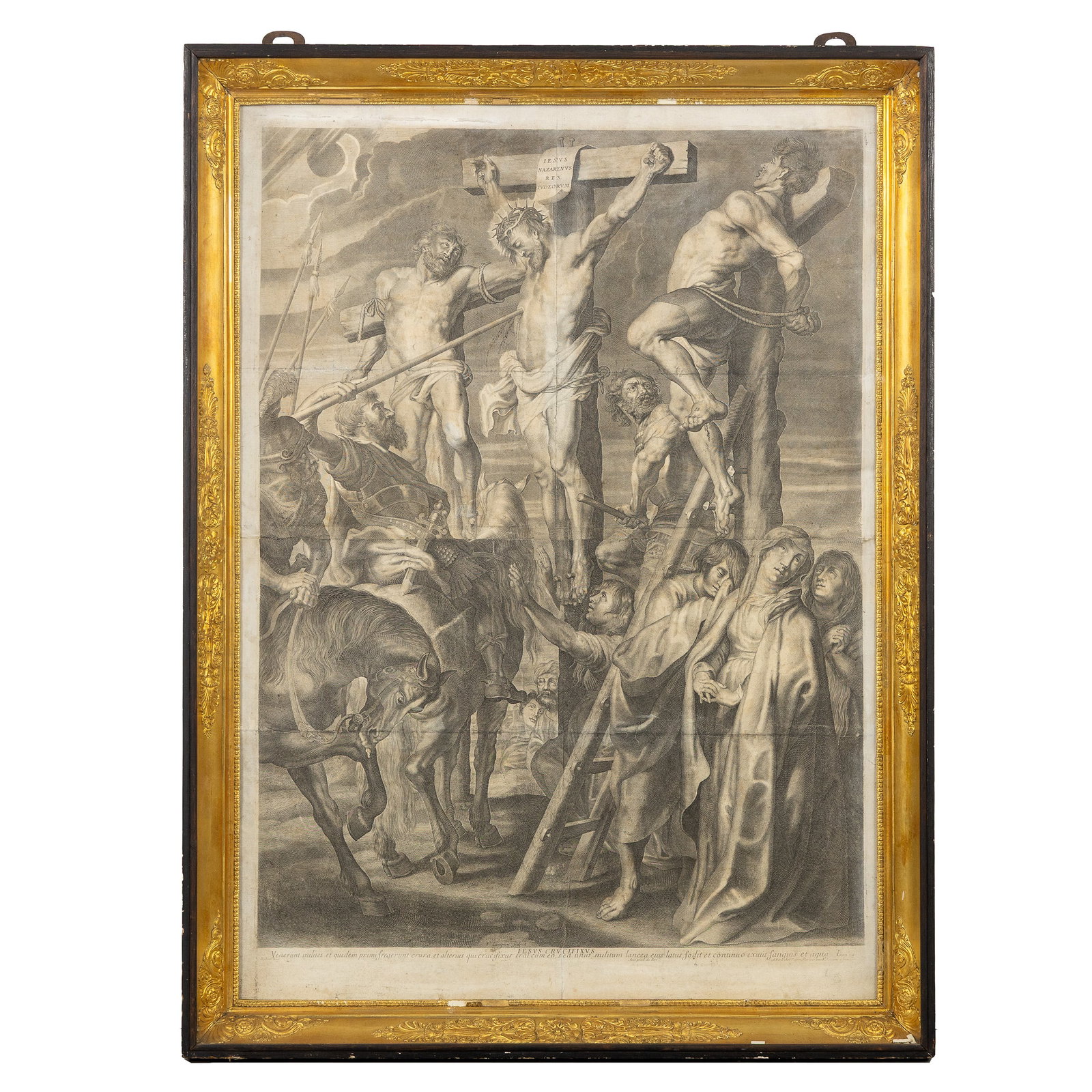 After Peter Paul Rubens (1577–1640), ‘IESUS CRUCIFIXUS’, an engraving by Pierre Mariette, (1 of 8)