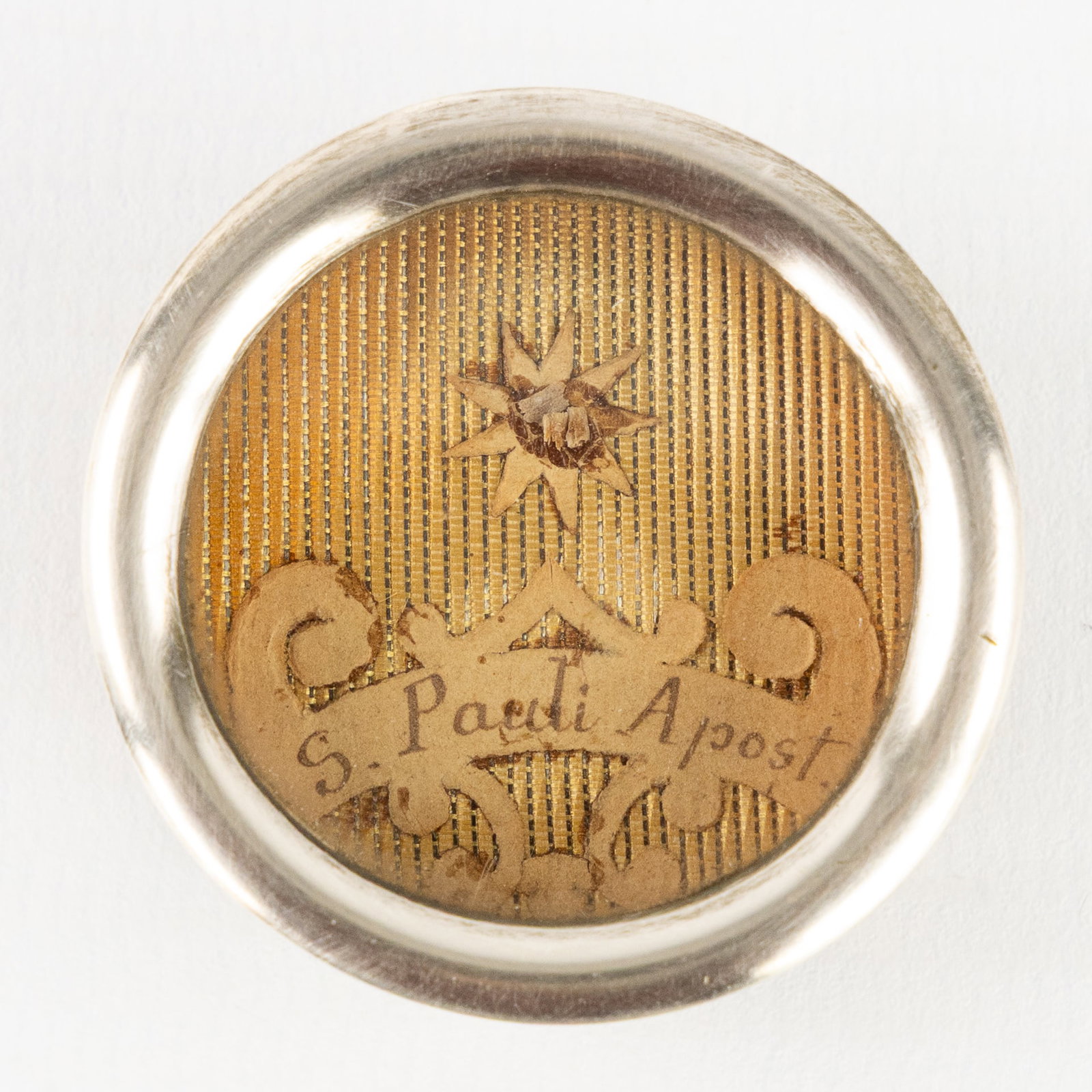 A Sealed theca with Relic of Saint Paul, the Apostle, including the document. (1 of 3)