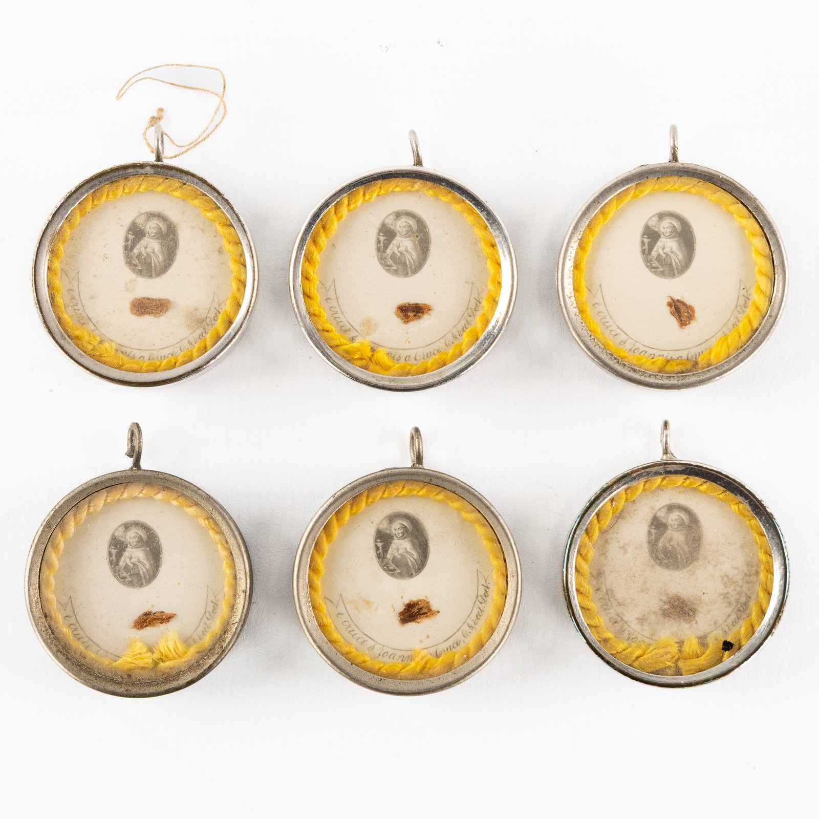 Six Sealed theca with relics of Saint John of the Cross, including the documents. (1 of 4)