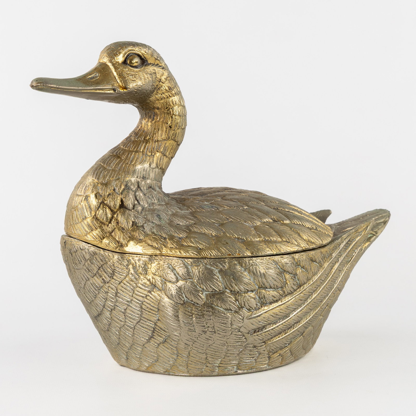 Mauro Manetti (XX) 'Duck', an ice pail.: Mauro Manetti (XX) 'Duck', an ice pail. Signed M/M, Italy. Dimensions: (W:15,5 x H:27 cm) The absence of a condition report does not imply a perfect item. Please send us an e-mail to request a conditi