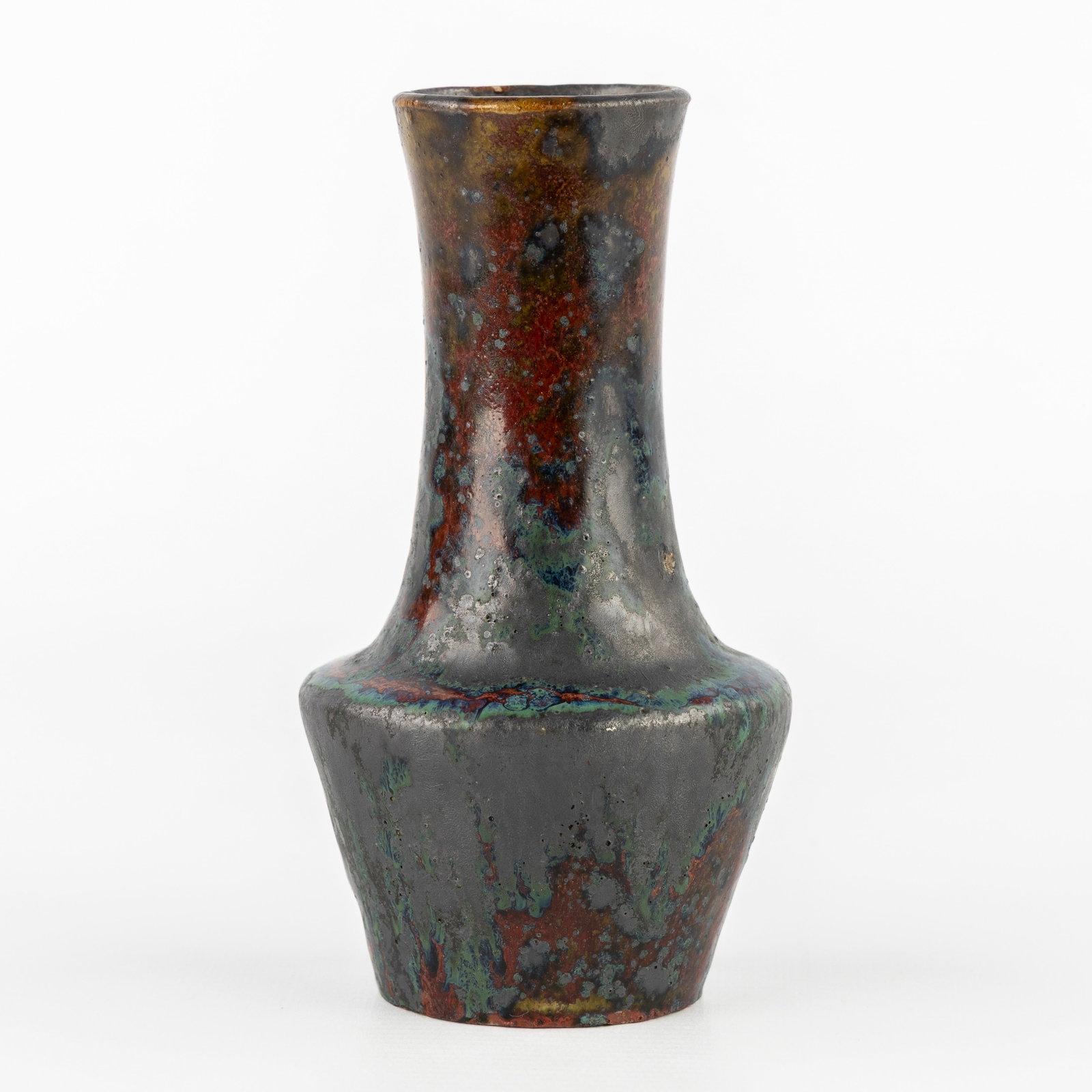 Adrien Dalpayrat (1844-1910) 'Vase', glazed stoneware. (1 of 7)