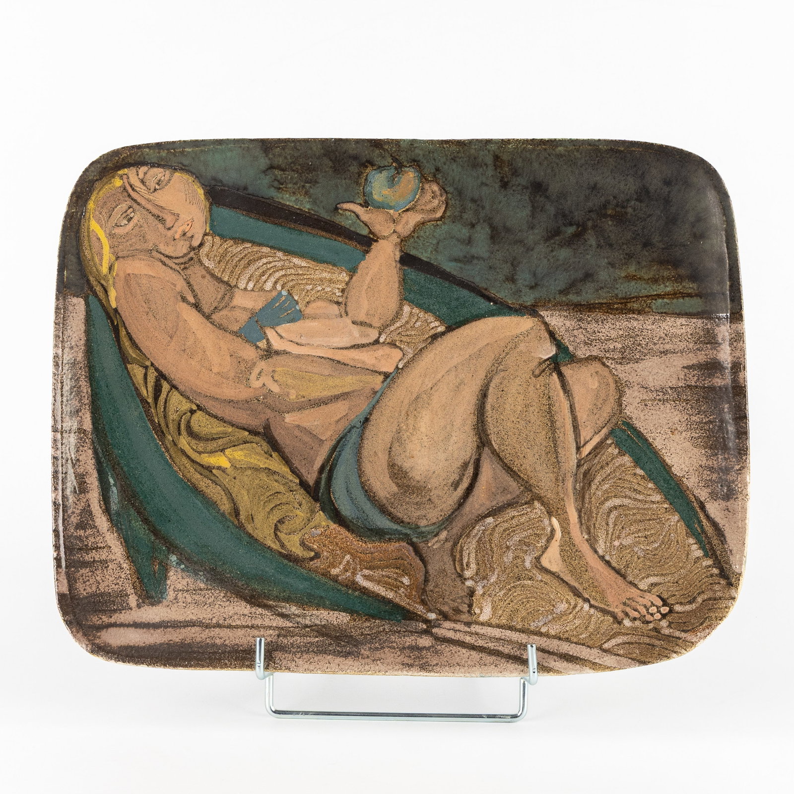 Achiel Pauwels (1932) 'Lady', art ceramic. c.1960. (1 of 6)